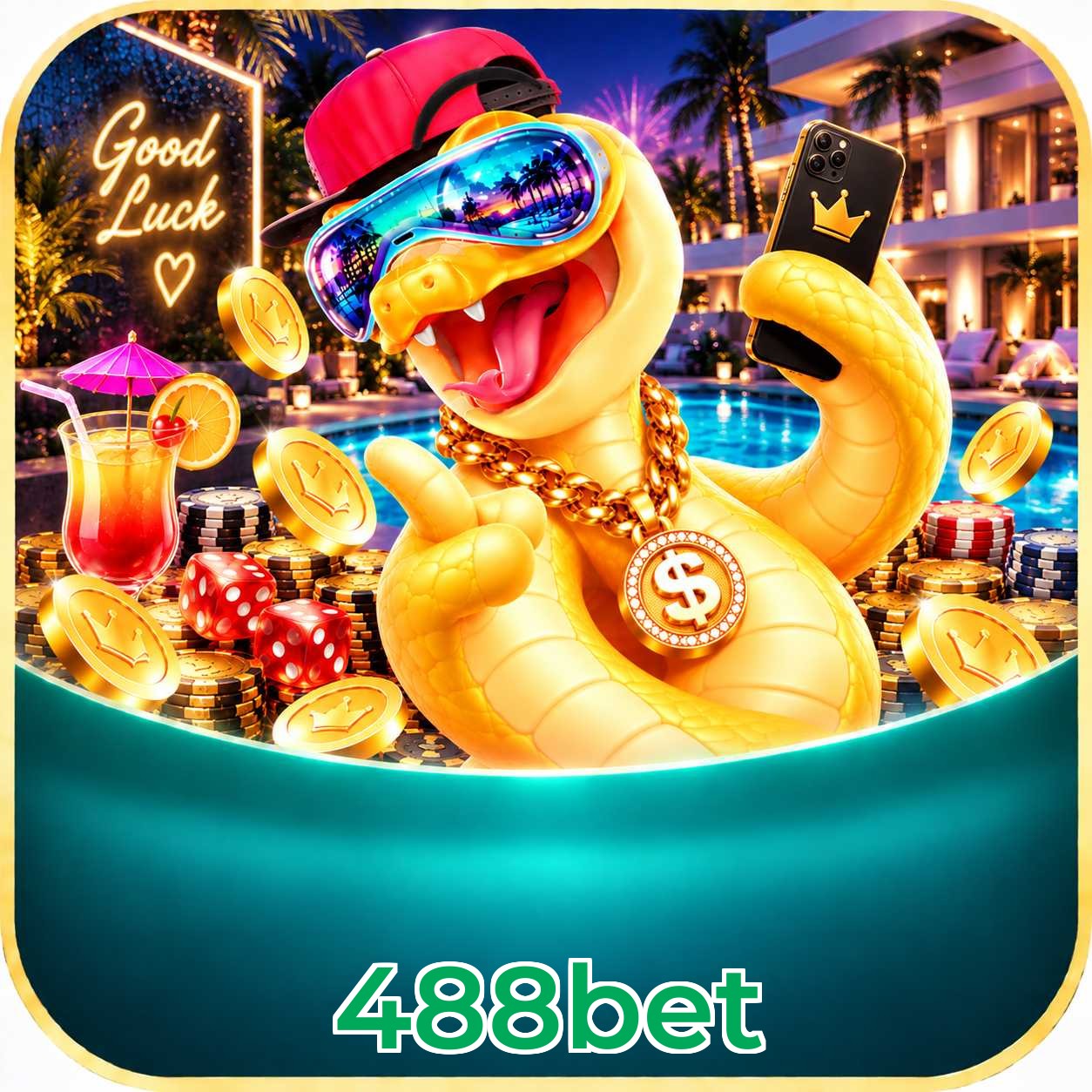 Página oficial da 488bet no Facebook com promoções e suporte