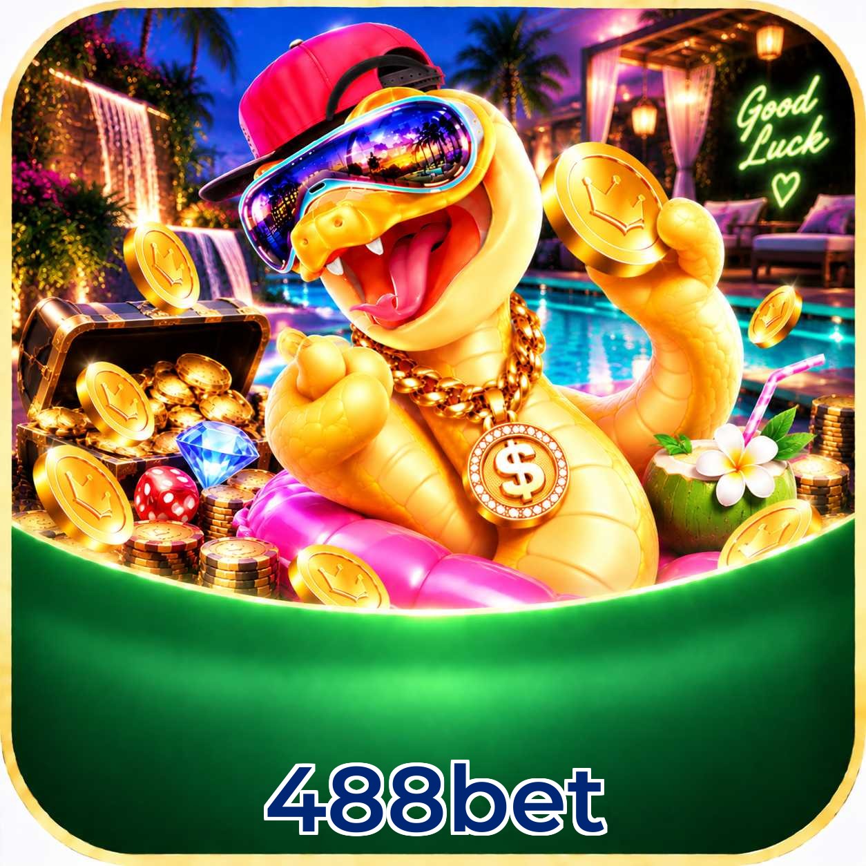 Catálogo de slots da 488bet com RTP médio de 96,52%